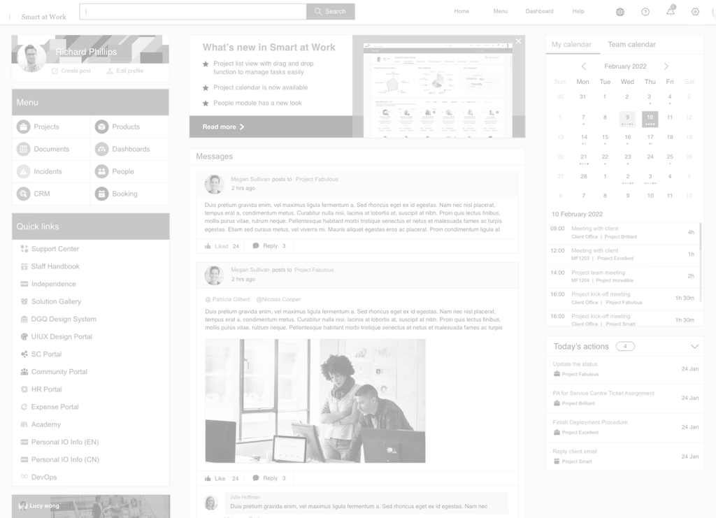 Original news page